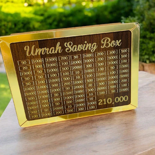 Umrah Saving Box | نیت کرنا آپ کا کام ہے, مدد کرنا اللہ کا